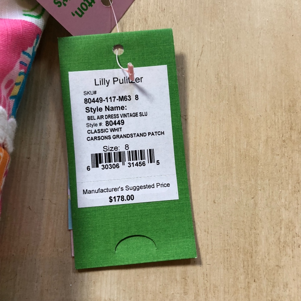 NWT Lilly Pulitzer Vintage Bel Air Dress - Picture 5 of 8